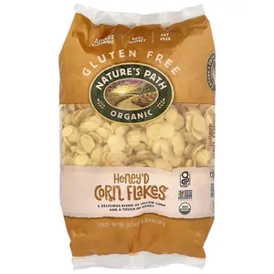 Nature's Path Organic Honey'd Corn Flakes Cereal, 26.4 oz (750 g)