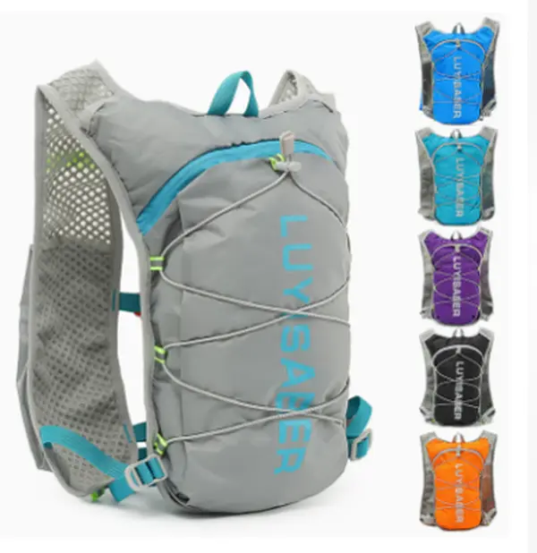 Ultralight Trail Running Hydration Vest, Breathable Marathon Backpack for Unisex, Honey Comb, Reflective, Adjustable