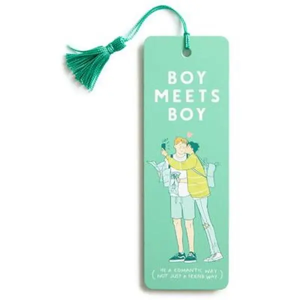 Heartstopper: Boy Meets Boy Illustrated Bookmark with Tassel, 50x153mm, Out of Print Miscellaneous Item for Bookmarking, Printed