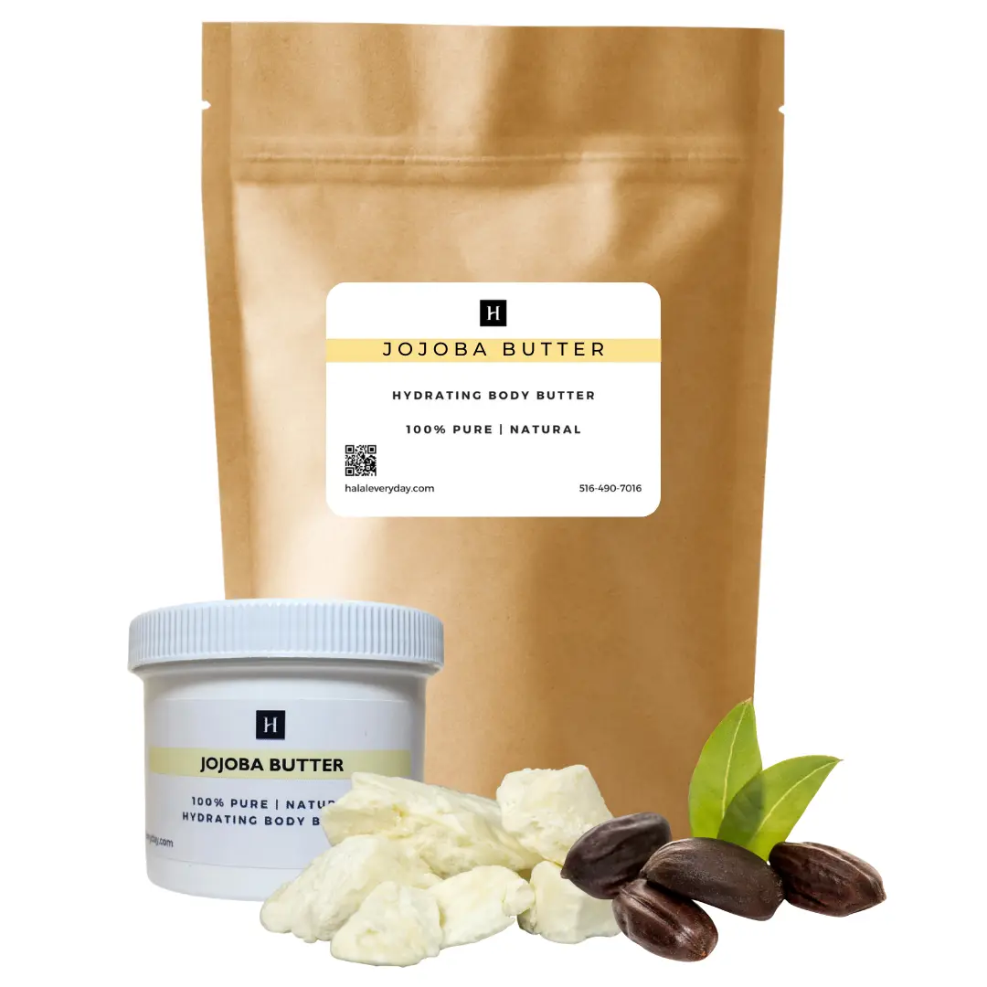 Jojoba Butter | Super Hydrating Body Butter for Smooth Soft Skin | Ideal for Dry & Damaged Skin | Long Lasting Moisturizing Properties