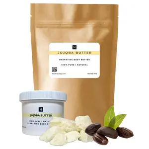 Jojoba Butter | Super Hydrating Body Butter for Smooth Soft Skin | Ideal for Dry & Damaged Skin | Long Lasting Moisturizing Properties