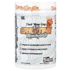 VMI Sports Creatine Monohydrate, Peach Mango Rings, 12.1 oz (342 g)
