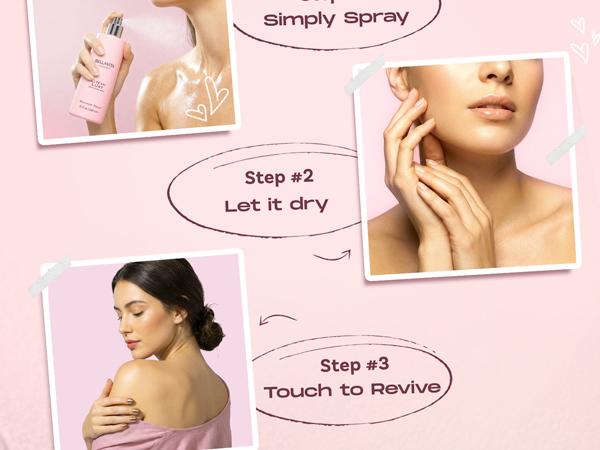 Bellavita Luxury Litchi Lust Hair & Body Mist for Women Sweet Fruity Body Spray Refreshing Hair and Body Mist Lightweight Alcohol-Free Perfume for Women 240 ML 8.12 fl oz