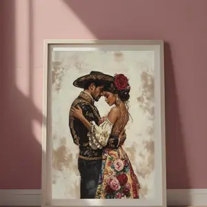 Mexico Wall Art, Mexican & Latinx Cultural Print, Room Decor, Unframed