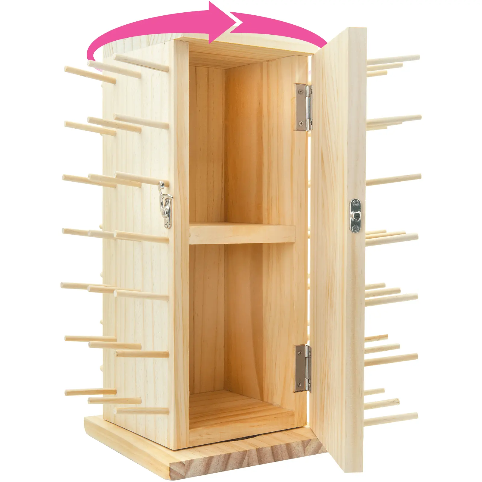 84-Spools Full Rotating Storage Rack
