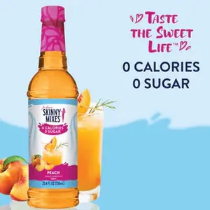 Peach Beverage - Sweet Drink with Sugar, 0 Calories, 0 Sugar, Perfect for Sipping and Enjoying