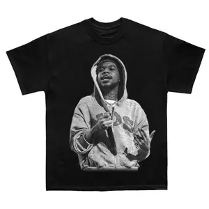 Lil Poppa Chill Rap Mood Unisex T-Shirt, Soft Cotton Graphic Tee YV240216