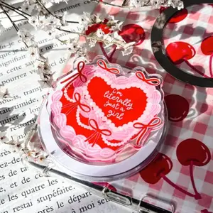 Coquette Kindle Grip Red Heart Bookish Phone Grip Magnetic Kindle Holder Kindle Accessories Bookish Merch Kobo Grip Gift for Book Lover