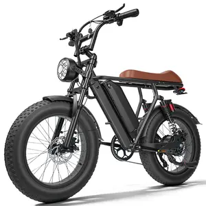 Electric Bike for Adults, 1500W Peak Motor, 48V 18Ah Removable Battery, Fat Tire All-Terrain Design, 28 MPH, 40–50 Miles Range, Full Suspension