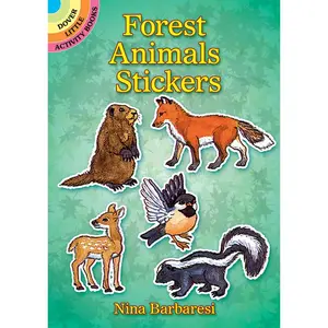 Forest Animals Stickers (Dover Little Activity Books: Animals) Paperback – April 18, 1996
