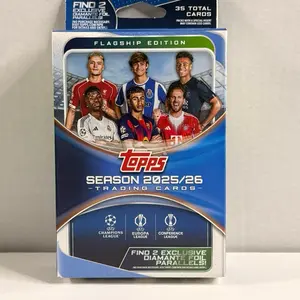 2025-26 Topps UEFA Club Competitions - Hanger Box ***SHIPPED SEALED***
