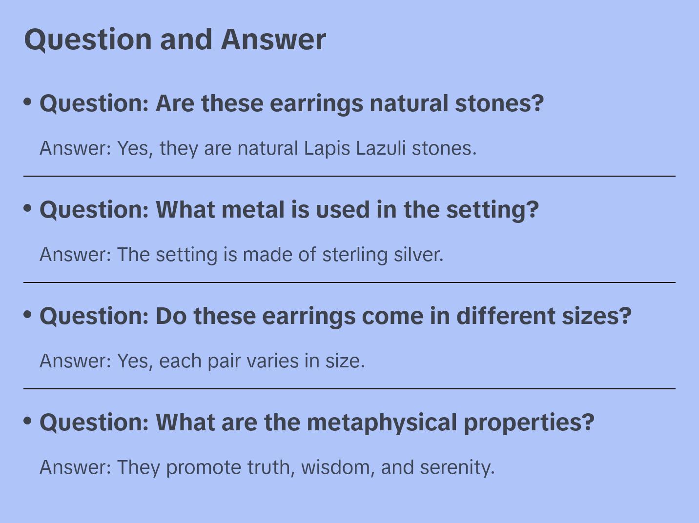 Lapis Lazuli Polished Natural Earrings in Prong Stud Setting - Sterling Silver Lapis Lazuli Polished Natural Earrings in Prong Stud Setting - Sterling Silver