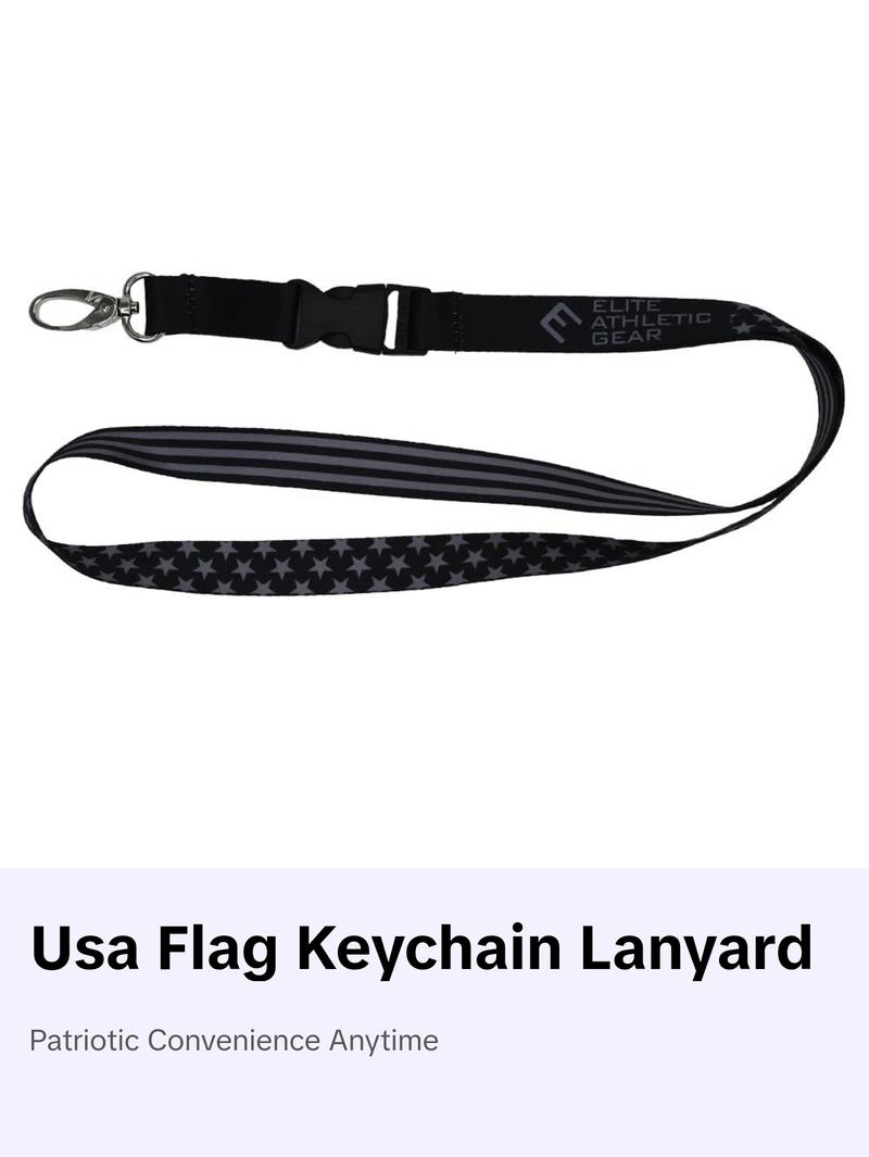 Tactical USA Flag Lanyard