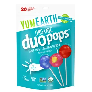 YumEarth Organic Duopops™, Variety, 20 Pops,10.6 oz (300 g)