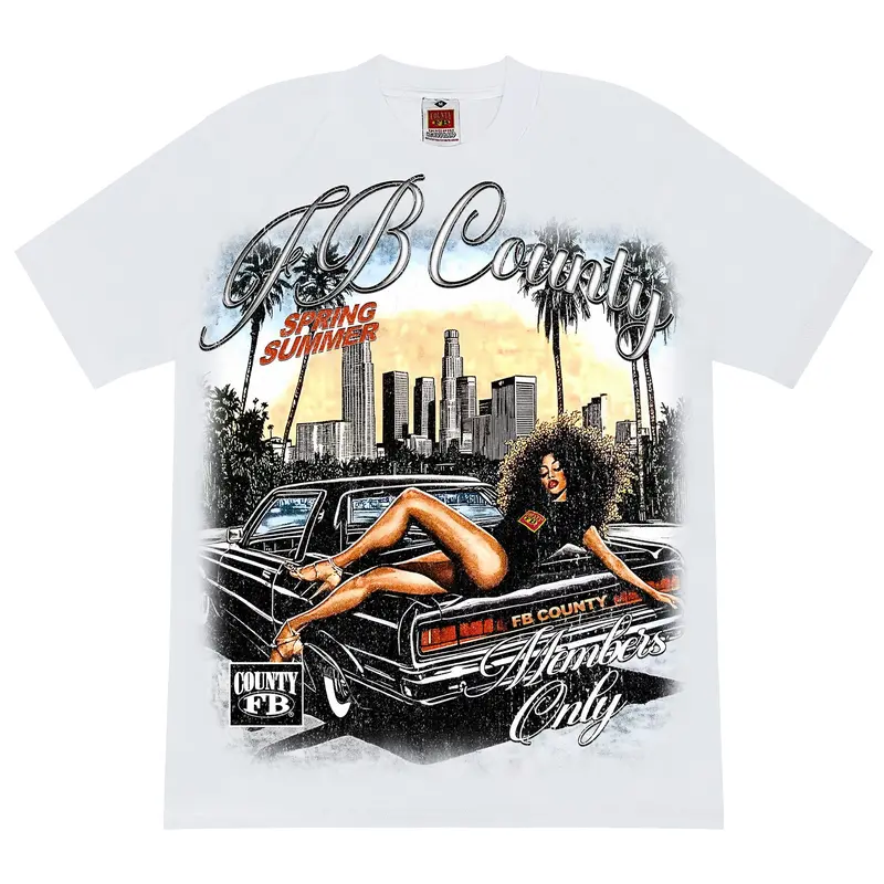 NEW FB County Graphic Heavy Hard T-Shirts - (JUMBO PRINTS)