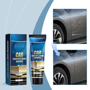 Car Scratch & Swirl Remover Kit, Car PaintScratch Repair Agent with Sponge,Professional Car Paint Care Product, Car PaintCleaning Tool, Car Cleaning Kit, Car DetailingKit, Car Paint Polishing
