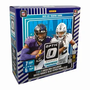 2025 Donruss Optic Mega Box! (Blue Hyper Parallels! Downtown/Uptown, Rookie King/Sunday King Hunt!!