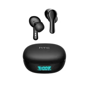 HTC Wireless Bluetooth 5.3 GamingHeadphones with Microphone, Buds Earphones Compatible with Tablets, Laptops, iPhones, Cell Phones, and iPads