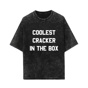 coolest cracker in the box t shirt mens black graphic tshirt