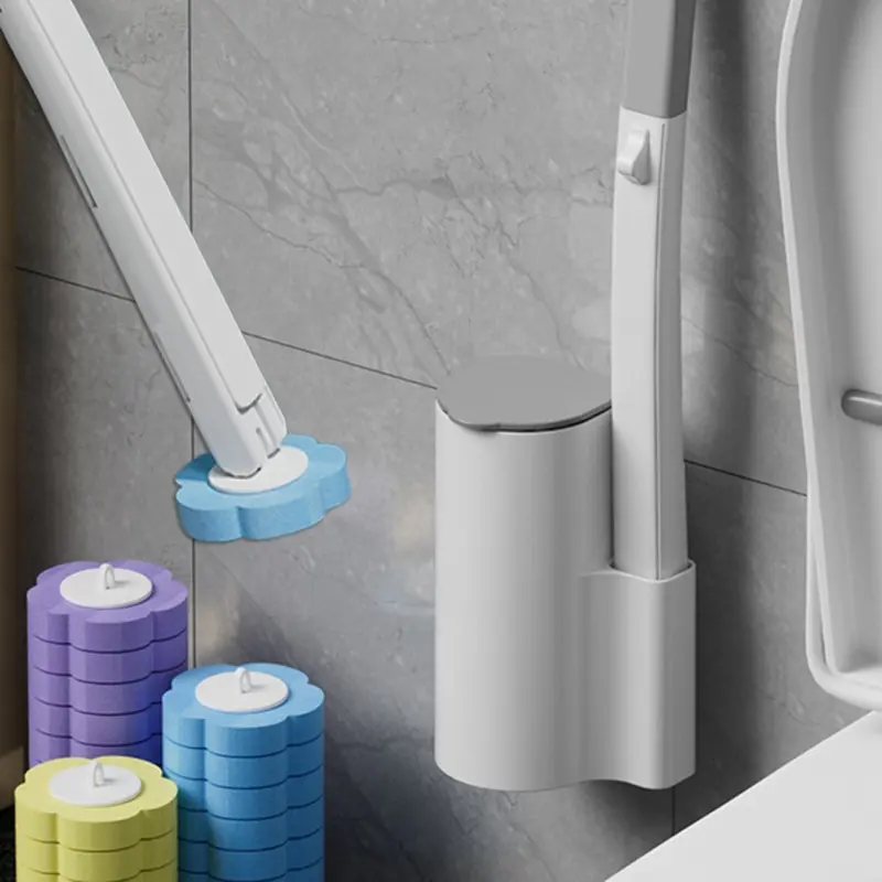 A Set of Disposable Toilet Brushes with Replacement Heads & 60/30 ...