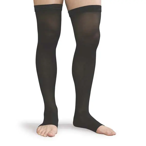 Women's Dark Knee-High Compression Stockings - 20-30 mmHg Unisex Finest Grade Materials, Comfortable Traditional Thick Fabric, Ankle & Calf Recovery Support, Durable Firm Hold Supportive Wear, Traditional Look
