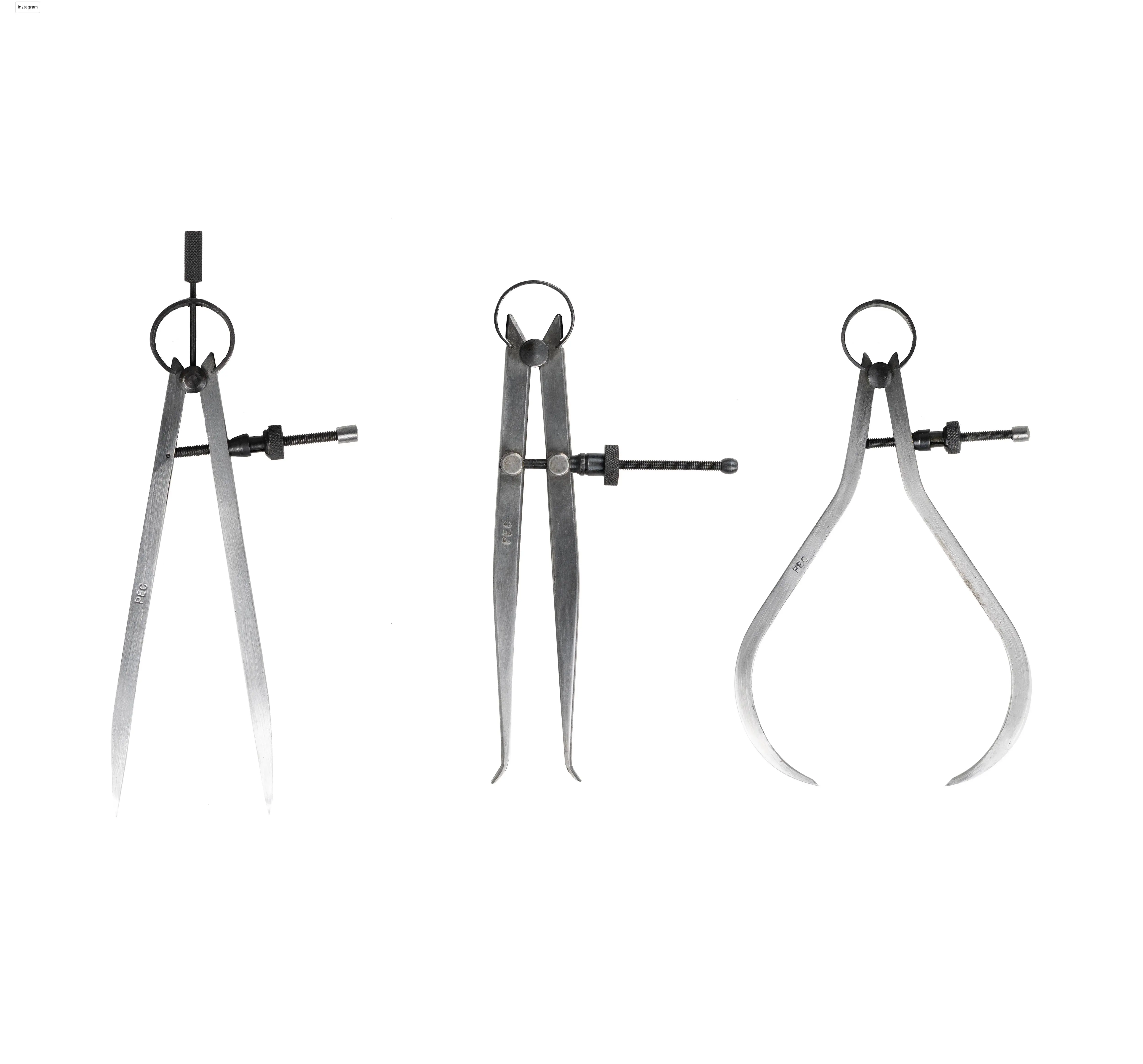 Spring Caliper Set - 3 Piece