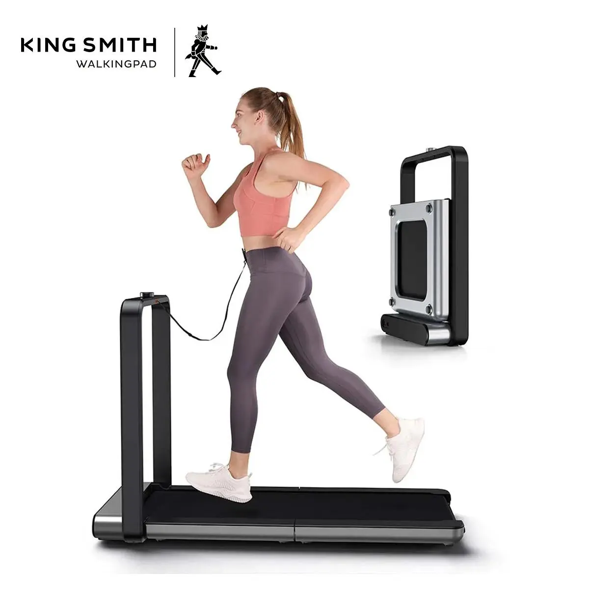 Walking Pad X21 Premium Double Vertical Fold Treadmill, Adjustable Incline Low Noise Motor, 7.4 MPH LED Display, Dual Shock Absorption, 265lbs Capacity, No Assembly Easy-Move Wheels for Home Workouts#HomeGym #FitnessTreadmill #WalkingPad #HomeWorkout
