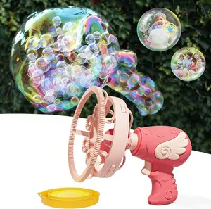 Little Angel Bubble Gun Bubble Machine Toy, suitable for children and toddlers, Birthday  Gift for 3 4 5 6 7 8 9 Years Old Boys and Girls