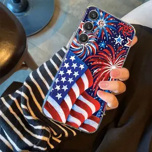 USA 250th Anniversary Patriotic Phone Case, 250 Years of Freedom Retro Design, Independence Day Gift for Patriots