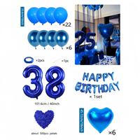 38th Birthday Balloon Set