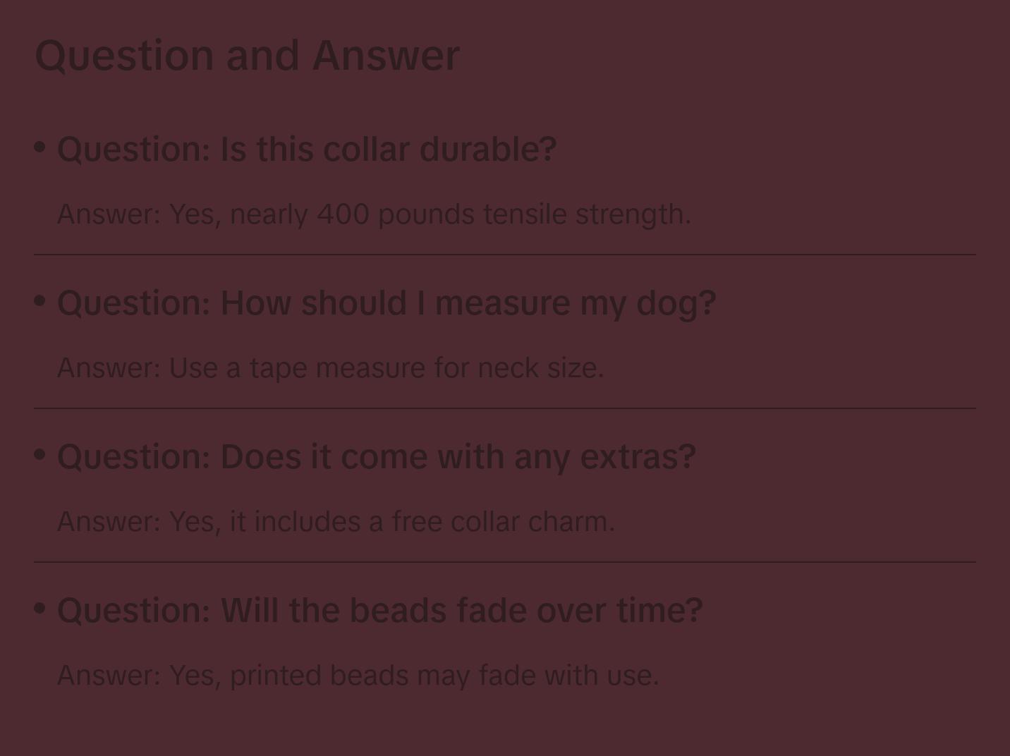 Champagne Cupcakes Beaded Dog Collar | Durable Pearl Dog Necklace | Custom Jewelry for Dogs | Wedding Dog Pearls | Bead Collar