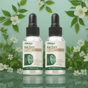 South Moon Ear Care Drops Clean Earwax Relieve Tinnitus Ear Back Discomfort Gentle Non-Irritating Formula Easy to Use Portable for Daily Use