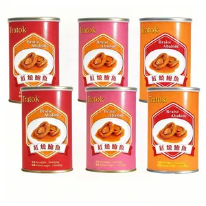 Ready-to-Eat Braised Abalone combo pack（6 cans) 3＋5＋6 pieces per can