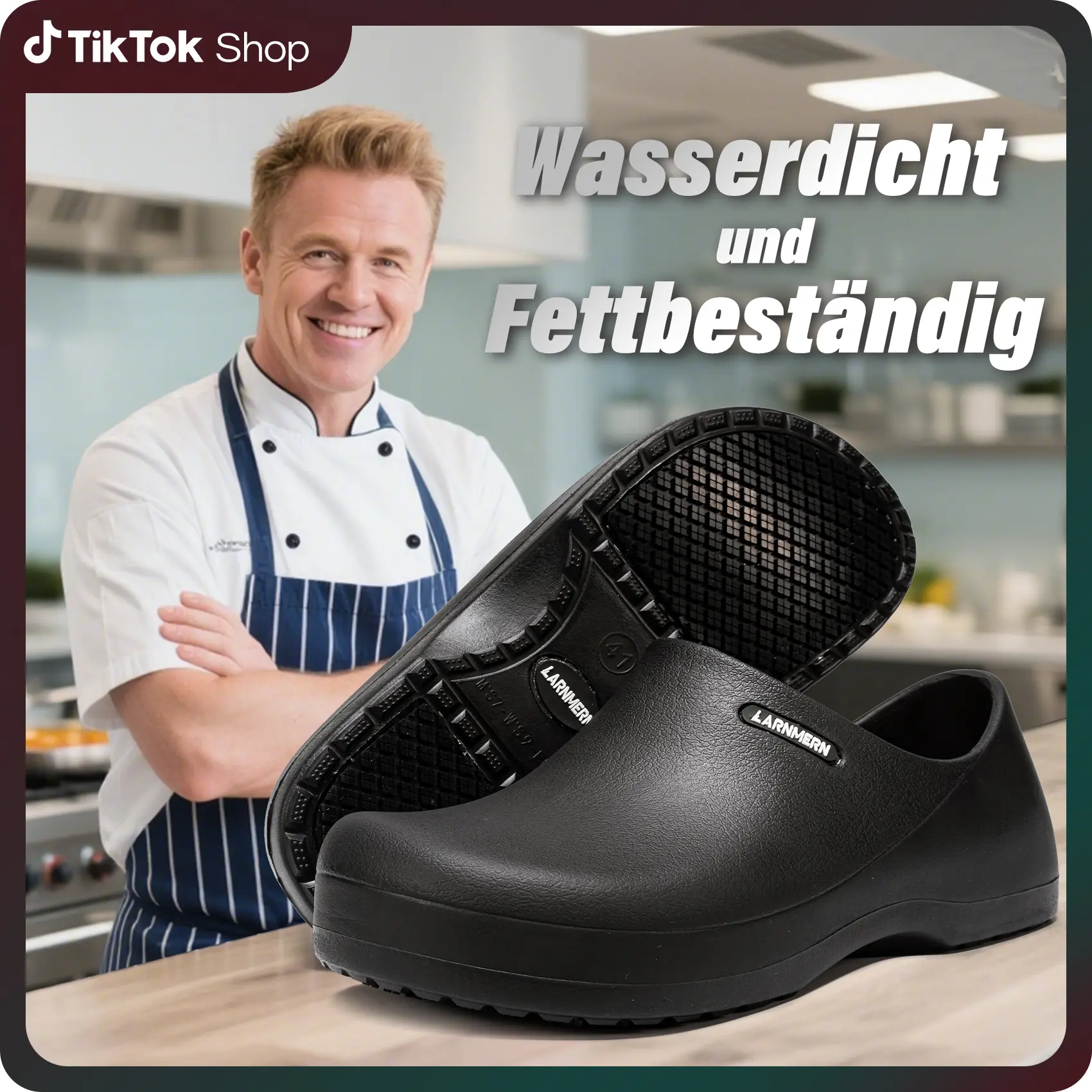 Anti-slip Waterproof Work Shoes Oil-Resistant Chef Nurse Slippers Lightweight Cushioned Wide Toe All Seasons Hospital Kitchen Restaurant #Springfresh Chef Clogs Foot Clogs slippers slides for men chanclas slides shoes