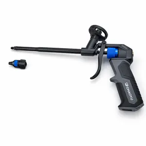 PU Foam Spray Gun with PTFE-Coated Barrel Adjustable Flow Control for Sealing Insulation & Gap Filling Manual Applicator Tool for Windows Doors Joints fathersdaygiftideas