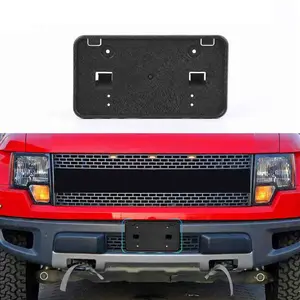 For 2010-2014 Ford F150 SVT Raptor Front License Plate Mounting Bracket Frame Holder