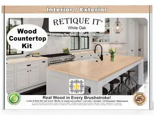 Countertop Kit - Kitchen Island - White Oak