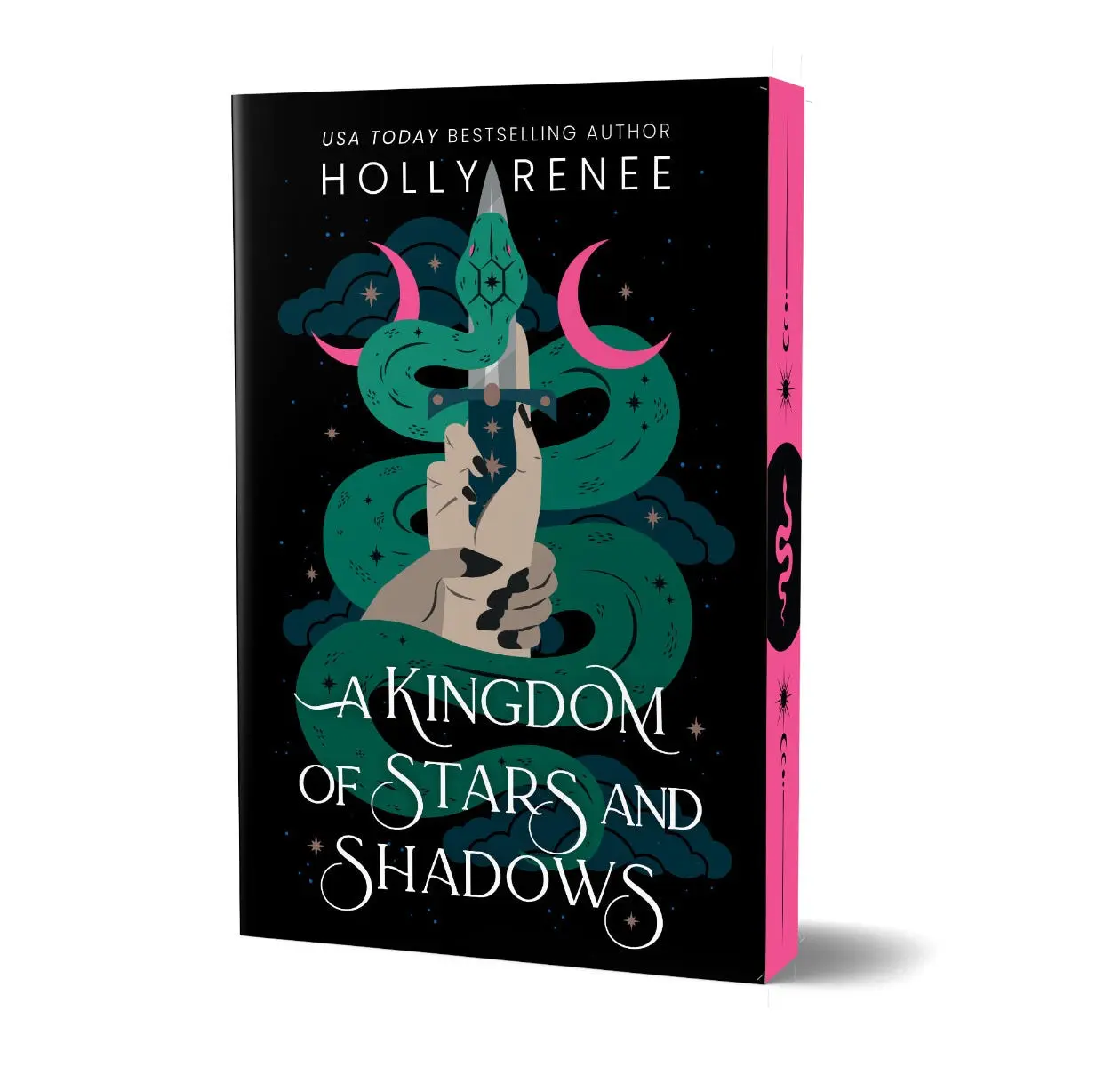 A Kingdom of Stars and Shadows English Hardcover Collector Edition - Display-Worthy Deluxe Edition, Sprayed Edges, Dark Romantasy Retelling, Fae, Forbidden Love, Romance Novel, Hardcover Deluxe Edition