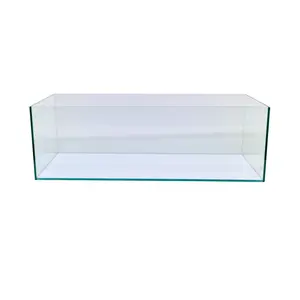 Clear Glass Bookshelf Aquarium
