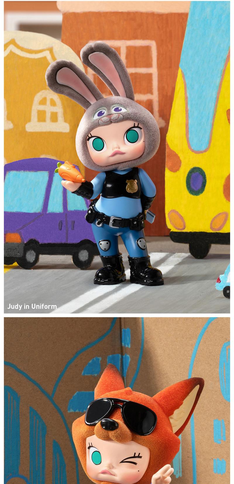 POP MART MOLLY × Zootopia Co-branded Series Figure
