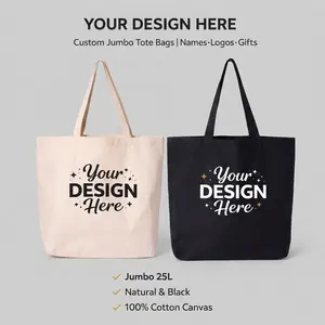 Personalized Custom Tote Bag | Add Name, Logo or Design |cotton canvas