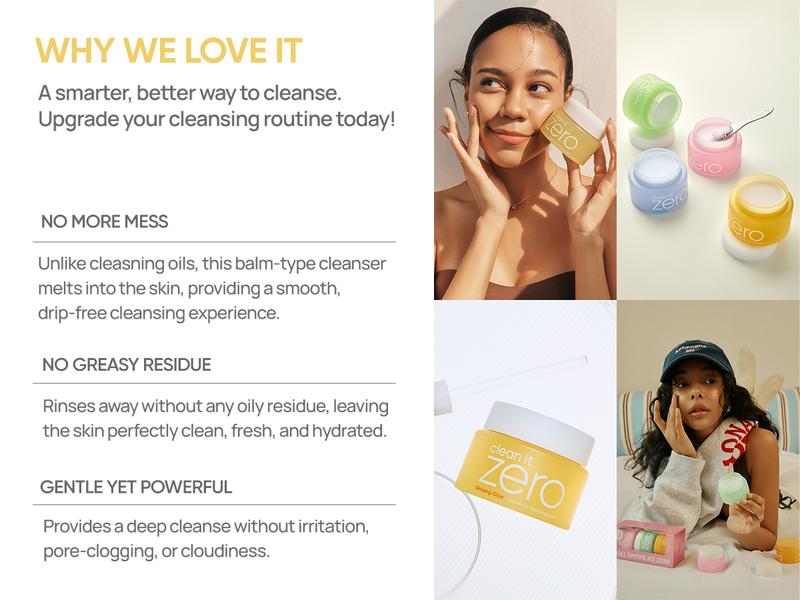 Clean It Zero Cleansing Balm Nourishing | Perfect For Dry Skin | 100ML