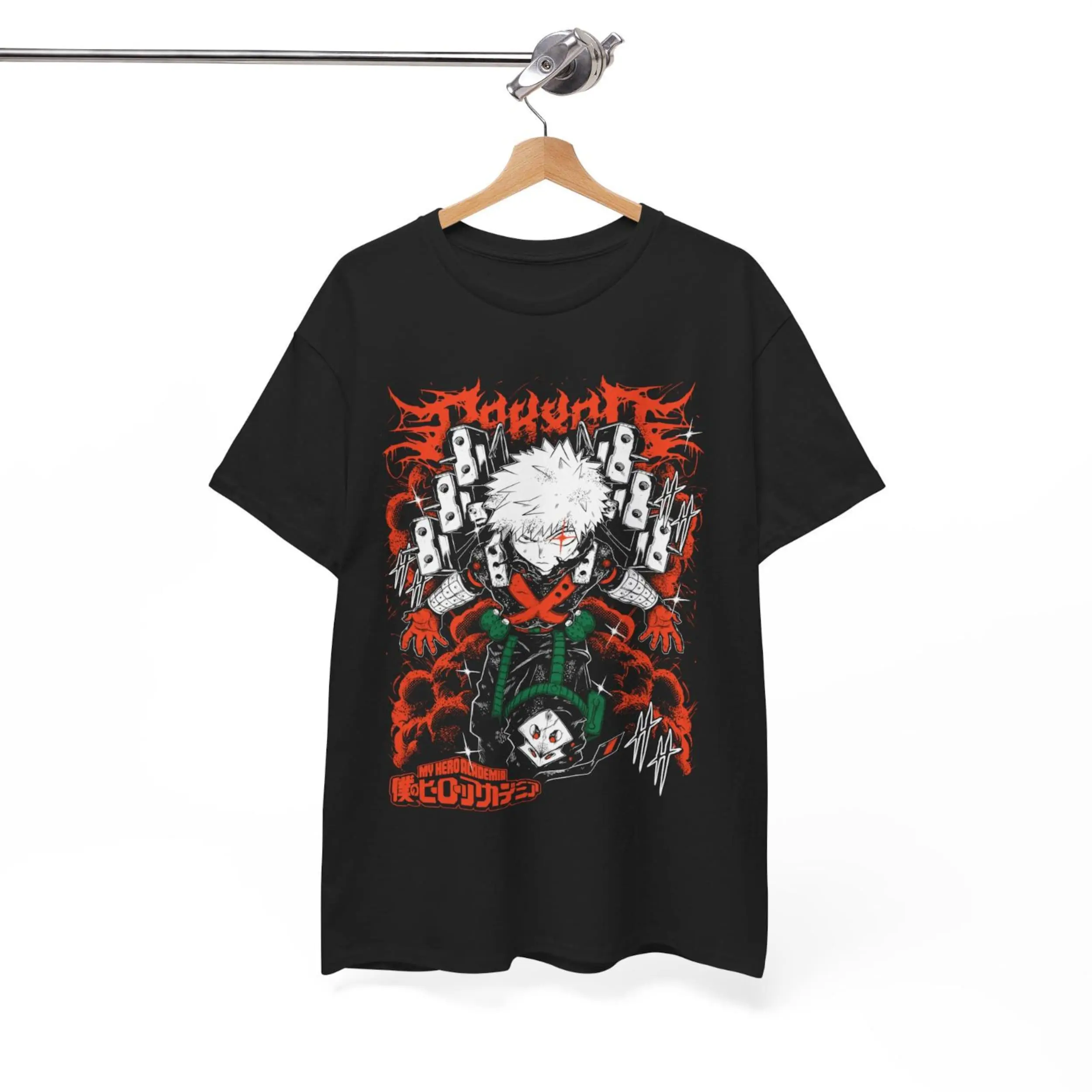 My Hero Academia Anime Y2k Graphic Tee, Midoriya Izuku Anime Youth Shirt, Izuku My Hero Academia Anime T-Shirt for Men, Women and Kids