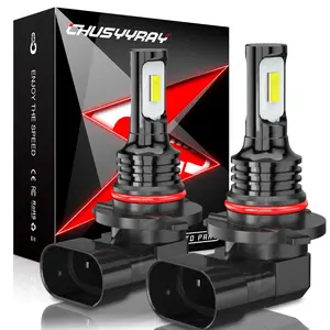 Compatible for Ford F150 LED Fog Light Bulbs 1999-2011 2012 2013 2014 2015 2016 2017 2018 2019, H10 9145 9140 Fog Lights, 300% Brighter than Halogen Bulbs, Plug and Play, Pack of 2