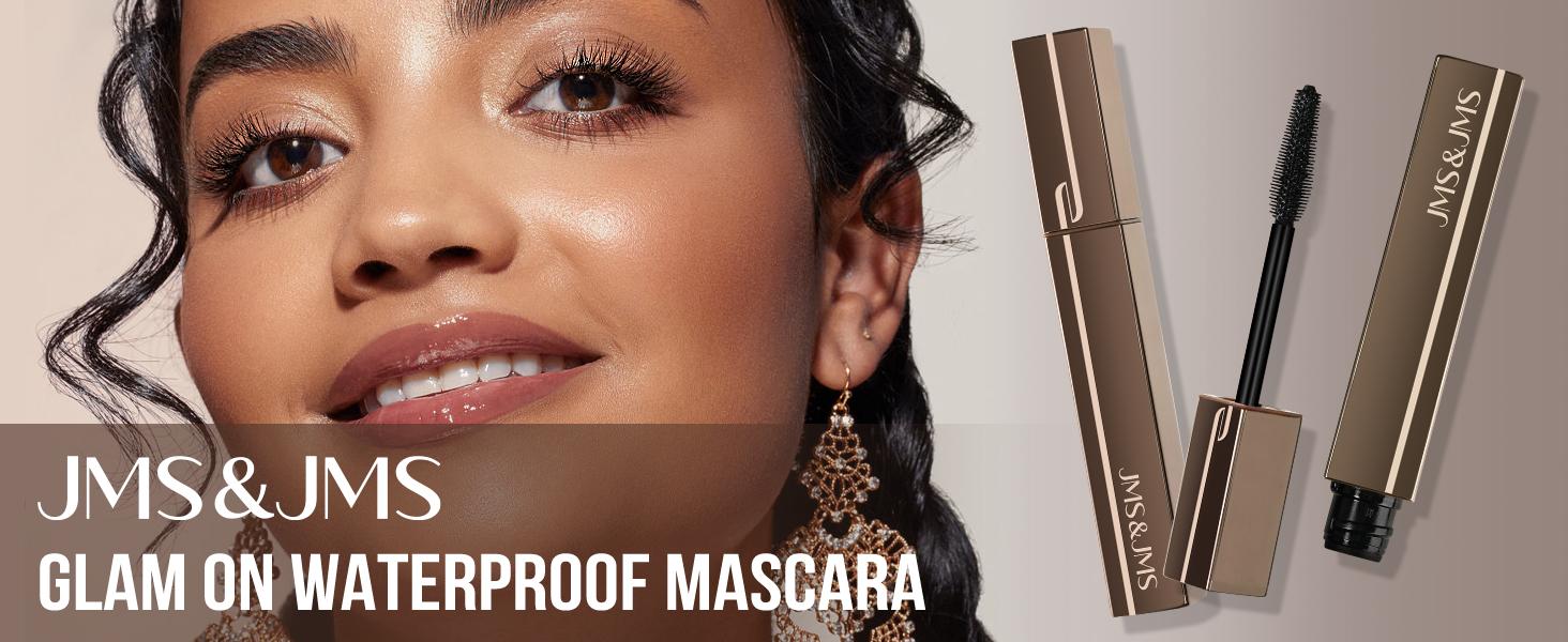 JMS&JMS Tubing Mascara Waterproof Long lasting Volume Lightweight & Nourishing,No Flaking,No Smudging,No Clumping,Safe For Sensitive Eyes Valentine Gift