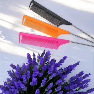 Pointed Tail Comb - 1Pcs, Available in Multiple Colors, Ideal for Styling and Grooming, Durable and Easy to Use