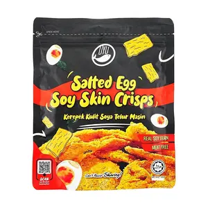 OYU Salted Egg Yolk Crispy Fish Skin Snack 70g - Authentic Malaysian Flavor, Irresistible Salty & Savory Crunch