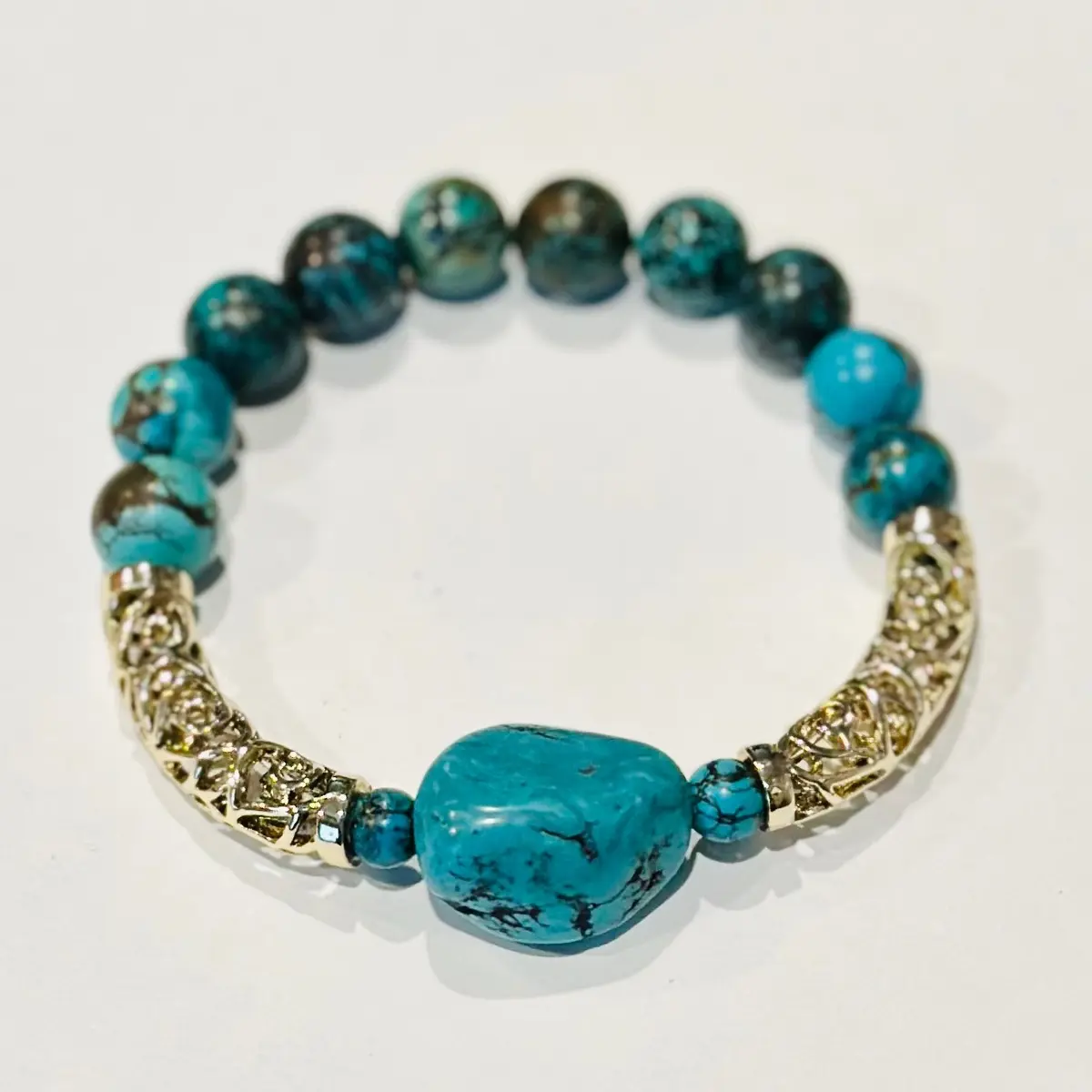 Genuine Turquoise Bracelet Female