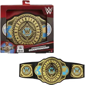 Mattel Collectible - WWE Intercontinental Championship Title Belt  [COLLECTIBLES] Costume