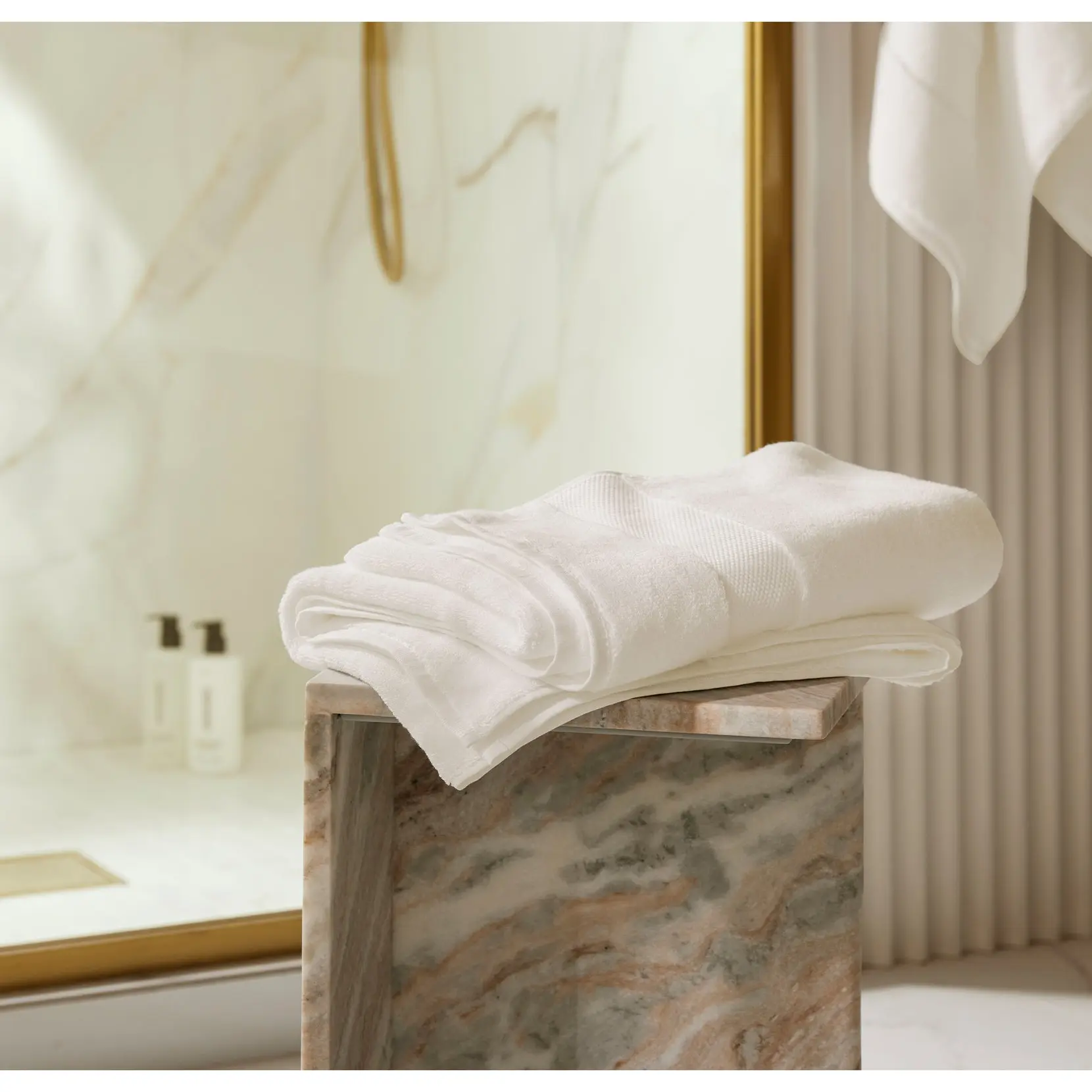 Plush Bath Towel by Boll & Branch - Luxury Bath Towels made from Certified 100% Organic Cotton, Fair Trade, GOTS Certified and tested against 1,000+ harmful substances